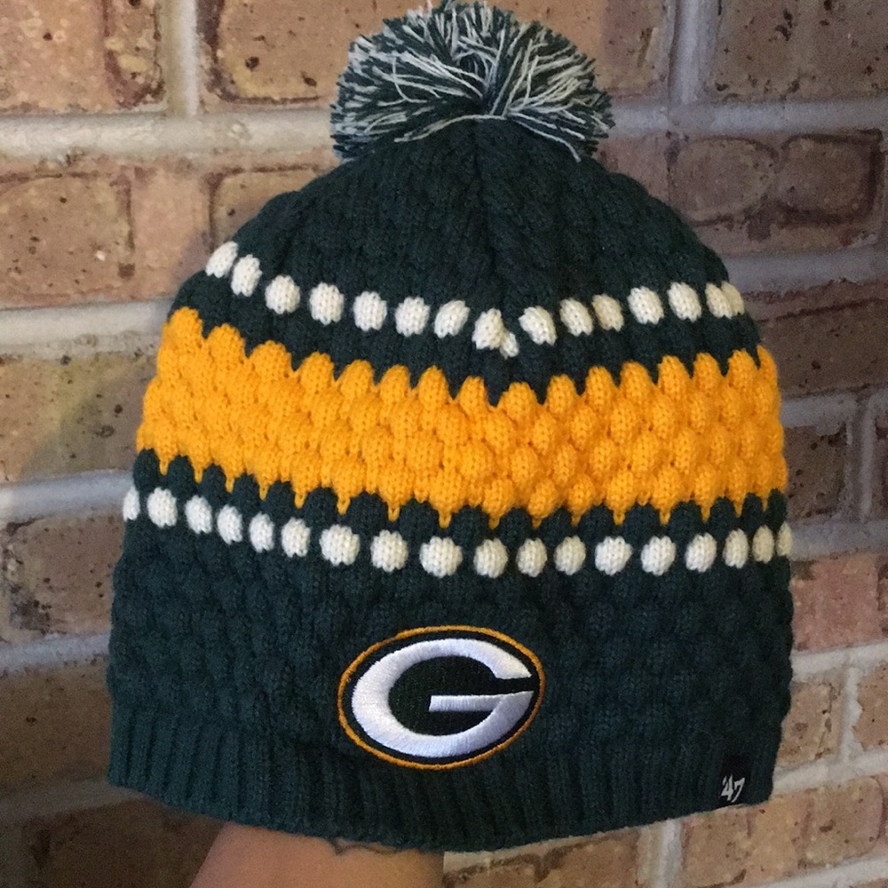 Green Bay Packers Pom Pom Hat